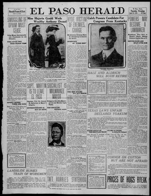 Primary view of object titled 'El Paso Herald (El Paso, Tex.), Ed. 1, Tuesday, April 19, 1910'.