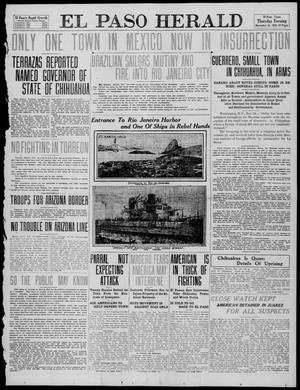 Primary view of object titled 'El Paso Herald (El Paso, Tex.), Ed. 1, Thursday, November 24, 1910'.