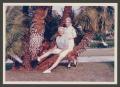 Photograph: [Charlyne Creger and Woman with a Palm Tree]