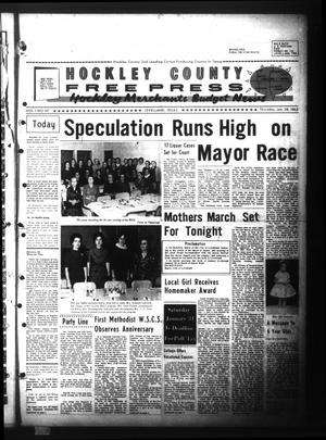 Primary view of object titled 'Hockley County Free Press (Levelland, Tex.), Vol. 1, No. 69, Ed. 1 Thursday, January 28, 1965'.