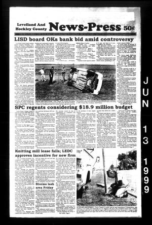 Primary view of object titled 'Levelland and Hockley County News-Press (Levelland, Tex.), Vol. 21, No. 21, Ed. 1 Sunday, June 13, 1999'.
