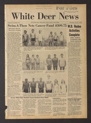 Primary view of object titled 'White Deer News (White Deer, Tex.), Vol. 14, No. 22, Ed. 1 Thursday, July 19, 1973'.