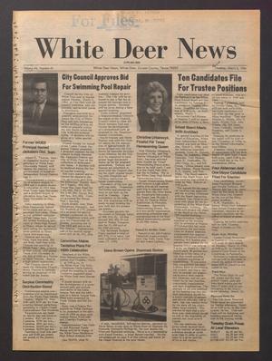 Primary view of object titled 'White Deer News (White Deer, Tex.), Vol. 24, No. 48, Ed. 1 Thursday, March 8, 1984'.