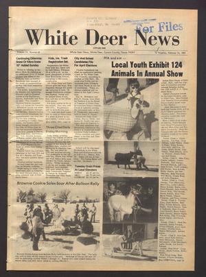 Primary view of object titled 'White Deer News (White Deer, Tex.), Vol. 23, No. 48, Ed. 1 Thursday, February 24, 1983'.