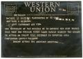 Thumbnail image of item number 1 in: '[Western Union Telegram]'.