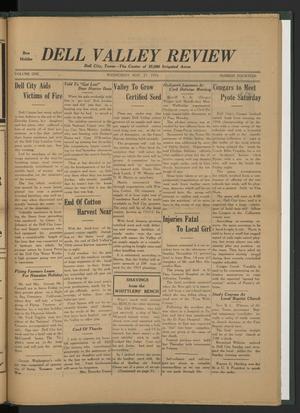 Primary view of object titled 'Dell Valley Review (Dell City, Tex.), Vol. 1, No. 14, Ed. 1 Wednesday, November 21, 1956'.