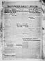 Thumbnail image of item number 1 in: 'Ballinger Daily Ledger (Ballinger, Tex.), Vol. 12, Ed. 1 Thursday, January 11, 1917'.