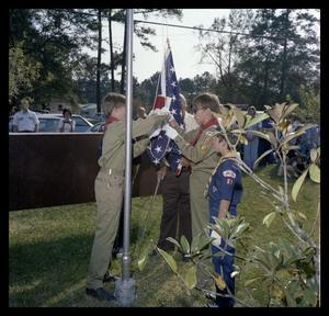 Primary view of object titled 'Autumn Hills Flag Dedication'.