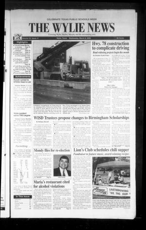Primary view of object titled 'The Wylie News (Wylie, Tex.), Vol. 53, No. 41, Ed. 1 Wednesday, March 8, 2000'.
