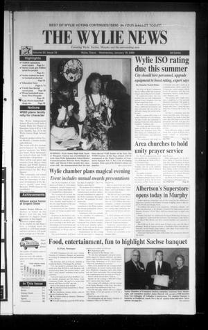 Primary view of object titled 'The Wylie News (Wylie, Tex.), Vol. 53, No. 34, Ed. 1 Wednesday, January 19, 2000'.