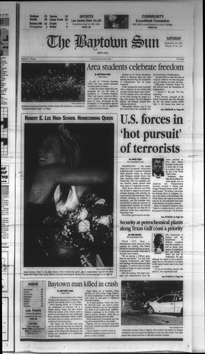 Primary view of object titled 'The Baytown Sun (Baytown, Tex.), Vol. 79, No. 307, Ed. 1 Saturday, September 29, 2001'.