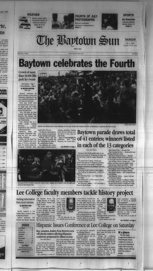 Primary view of object titled 'The Baytown Sun (Baytown, Tex.), Vol. 79, No. 221, Ed. 1 Thursday, July 5, 2001'.