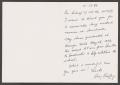 Thumbnail image of item number 2 in: '[Letter from Kay Chaffey to Dr. Herbert Robbins, October 13, 1986]'.