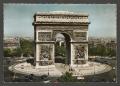 Primary view of [Postcard of L'Arc de Triomphe]