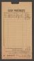 Text: [Receipt of Cash Purchases, November 4, 1944]