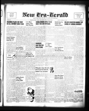 Primary view of object titled 'New Era-Herald (Hallettsville, Tex.), Vol. 84, No. 29, Ed. 1 Friday, December 14, 1956'.