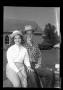 Photograph: [Couple in Back of Convertible]