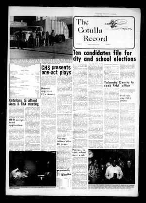 Primary view of object titled 'The Cotulla Record (Cotulla, Tex.), Vol. 11, No. 1, Ed. 1 Friday, March 4, 1977'.