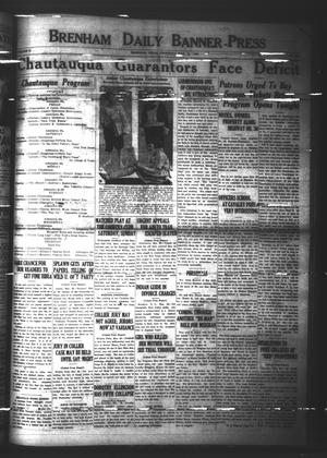 Primary view of object titled 'Brenham Daily Banner-Press (Brenham, Tex.), Vol. 41, No. 307, Ed. 1 Thursday, March 26, 1925'.