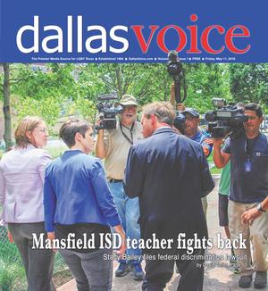 Primary view of object titled 'Dallas Voice (Dallas, Tex.), Vol. 35, No. 1, Ed. 1 Friday, May 11, 2018'.