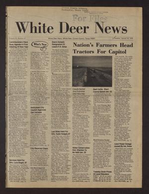Primary view of object titled 'White Deer News (White Deer, Tex.), Vol. 19, No. 47, Ed. 1 Thursday, January 18, 1979'.