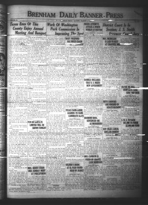 Primary view of object titled 'Brenham Daily Banner-Press (Brenham, Tex.), Vol. 40, No. 286, Ed. 1 Monday, March 3, 1924'.