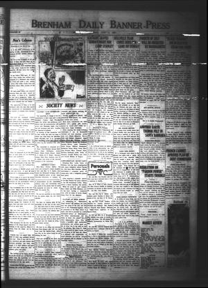 Primary view of object titled 'Brenham Daily Banner-Press (Brenham, Tex.), Vol. 42, No. 84, Ed. 1 Friday, July 3, 1925'.