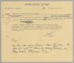 Letter: [Letter from W. H. Louviere to I. H. Kempner, November 17, 1955]