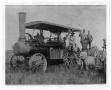 Photograph: Steam Tractor with Crew