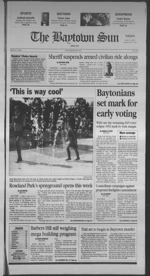Primary view of The Baytown Sun (Baytown, Tex.), Vol. 80, No. 155, Ed. 1 Tuesday, April 30, 2002