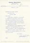 Letter: [Letter from John McLaughlin to Truett Latimer, February 3, 1953]