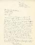 Letter: [Letter from Mack Fisher to Truett Latimer, February 8, 1953]