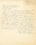 Primary view of [Letter from Mrs. M. M. Papasan to Truett Latimer, February 2, 1953]