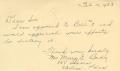 Primary view of [Letter from Mrs. Murray E. Bady to Truett Latimer, February 10, 1953]