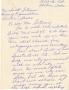 Letter: [Letter from Mrs. F. A. McKinnis to Truett Latimer, 1953],