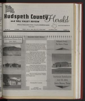 Primary view of Hudspeth County Herald and Dell Valley Review (Dell City, Tex.), Vol. 48, No. 45, Ed. 1 Friday, July 9, 2004
