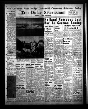 Primary view of object titled 'The Daily Spokesman (Pampa, Tex.), Vol. 4, No. 120, Ed. 1 Friday, April 29, 1955'.