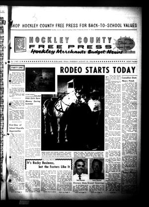 Hockley County Free Press (Levelland, Tex.), Vol. 1, No. 32, Ed. 1 Thursday, August 20, 1964