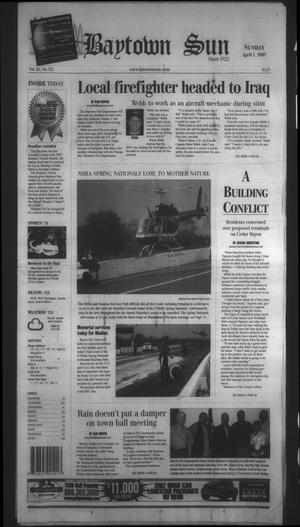 Primary view of object titled 'The Baytown Sun (Baytown, Tex.), Vol. 86, No. 125, Ed. 1 Sunday, April 1, 2007'.