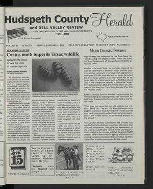 Primary view of object titled 'Hudspeth County Herald and Dell Valley Review (Dell City, Tex.), Vol. 53, No. 14, Ed. 1 Friday, January 9, 2009'.