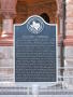 Photograph: 1895 Ellis County Courthouse Texas Historical Commission Marker