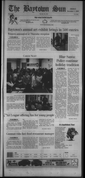 Primary view of object titled 'The Baytown Sun (Baytown, Tex.), Vol. 88, No. 338, Ed. 1 Friday, December 5, 2008'.