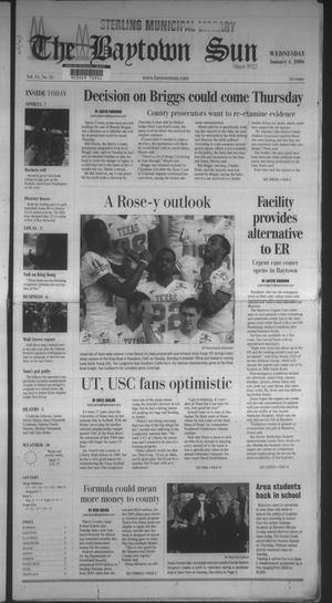 Primary view of object titled 'The Baytown Sun (Baytown, Tex.), Vol. 85, No. 26, Ed. 1 Wednesday, January 4, 2006'.