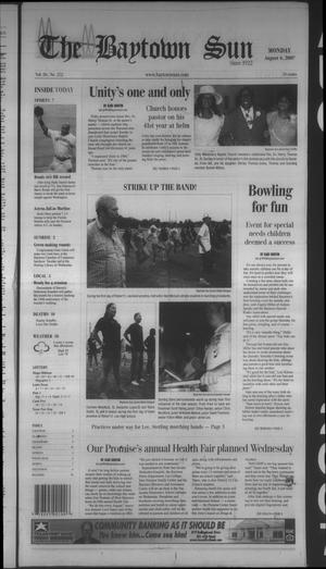 Primary view of object titled 'The Baytown Sun (Baytown, Tex.), Vol. 86, No. 252, Ed. 1 Monday, August 6, 2007'.