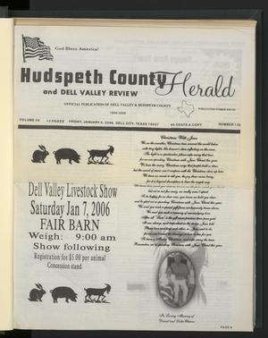 Primary view of object titled 'Hudspeth County Herald and Dell Valley Review (Dell City, Tex.), Vol. 49, No. 122, Ed. 1 Friday, January 6, 2006'.