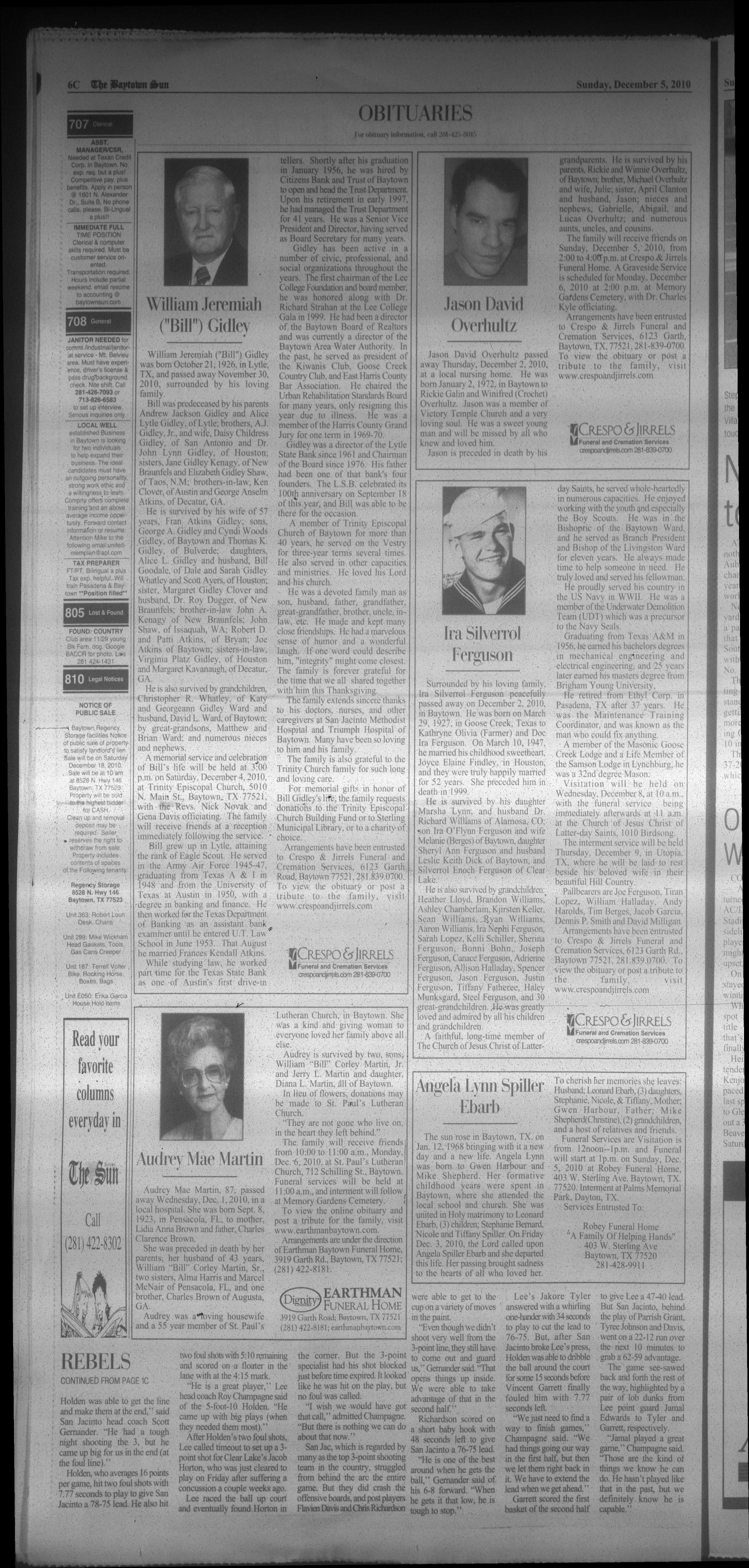 The Baytown Sun (Baytown, Tex.), Vol. 90, No. 242, Ed. 1 Sunday, December 5, 2010
                                                
                                                    [Sequence #]: 22 of 24
                                                