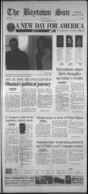 Primary view of object titled 'The Baytown Sun (Baytown, Tex.), Vol. 89, No. 20, Ed. 1 Tuesday, January 20, 2009'.
