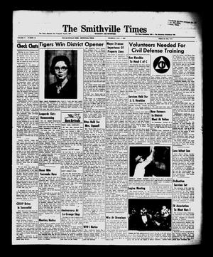 Primary view of The Smithville Times Transcript and Enterprise (Smithville, Tex.), Vol. 71, No. 44, Ed. 1 Thursday, November 1, 1962