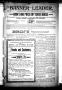 Thumbnail image of item number 1 in: 'Banner-Leader. (Ballinger, Tex.), Vol. 19, No. 27, Ed. 1 Saturday, April 13, 1901'.