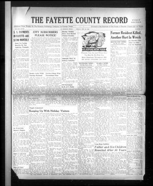 Primary view of The Fayette County Record (La Grange, Tex.), Vol. 28, No. 18, Ed. 1 Friday, December 30, 1949